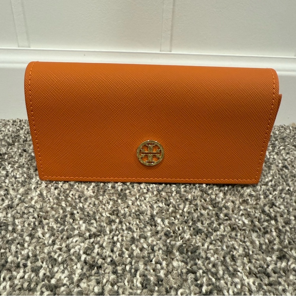 Tory Burch Orange Sunglasses Case